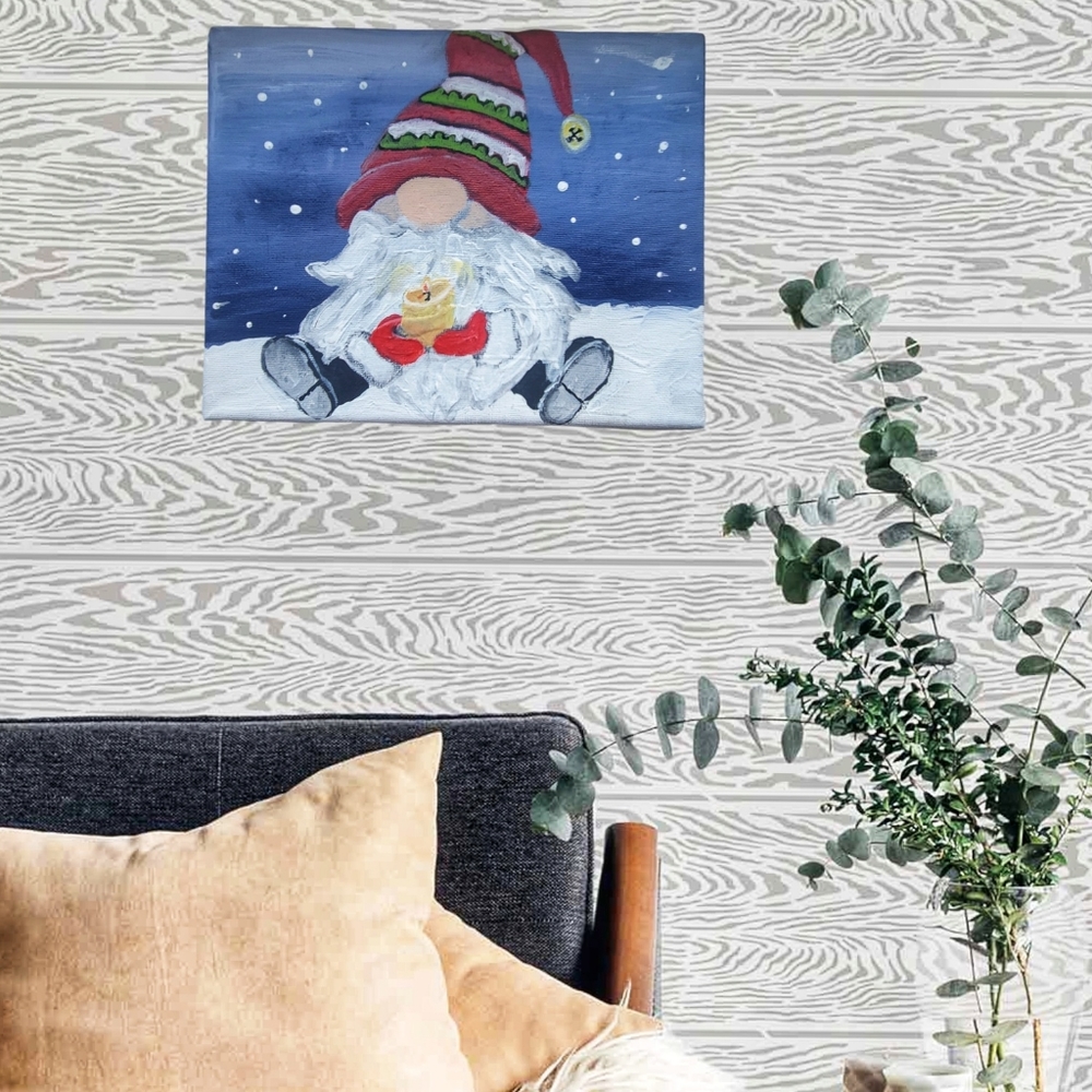 Gnome Wall Art Winter
